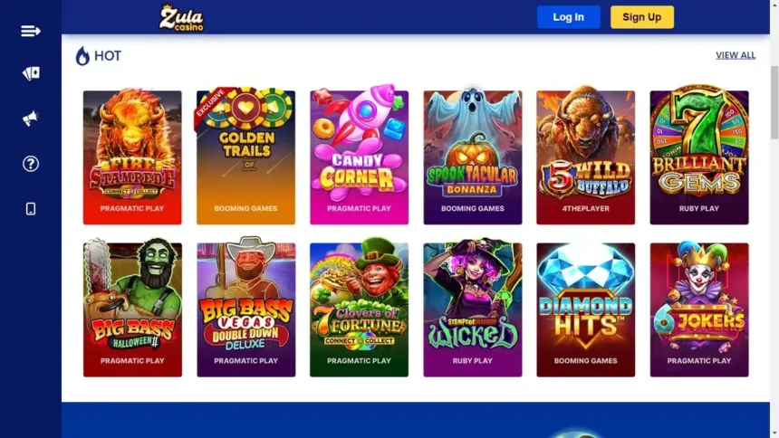 Zula Casino No Deposit Bonus