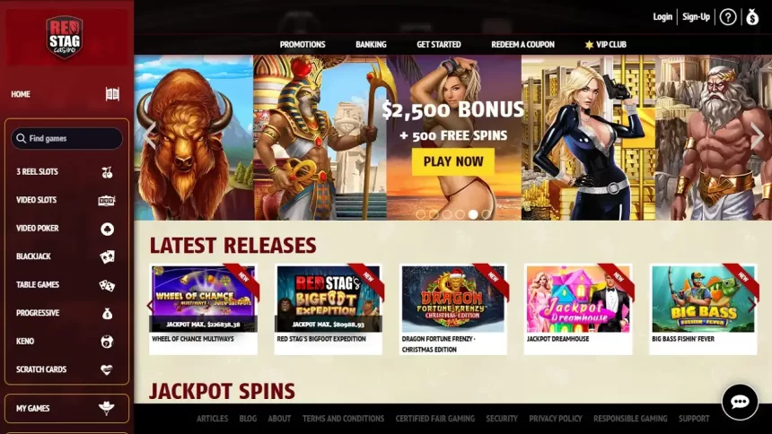 Red Stag Casino No Deposit Bonus