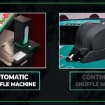 Shuffle Machine on BlackJack Table