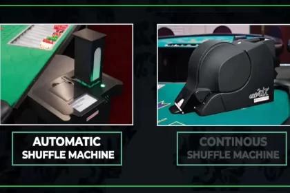 Shuffle Machine on BlackJack Table