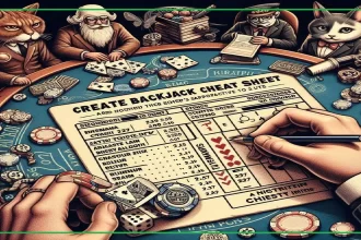 blackjack cheat sheet