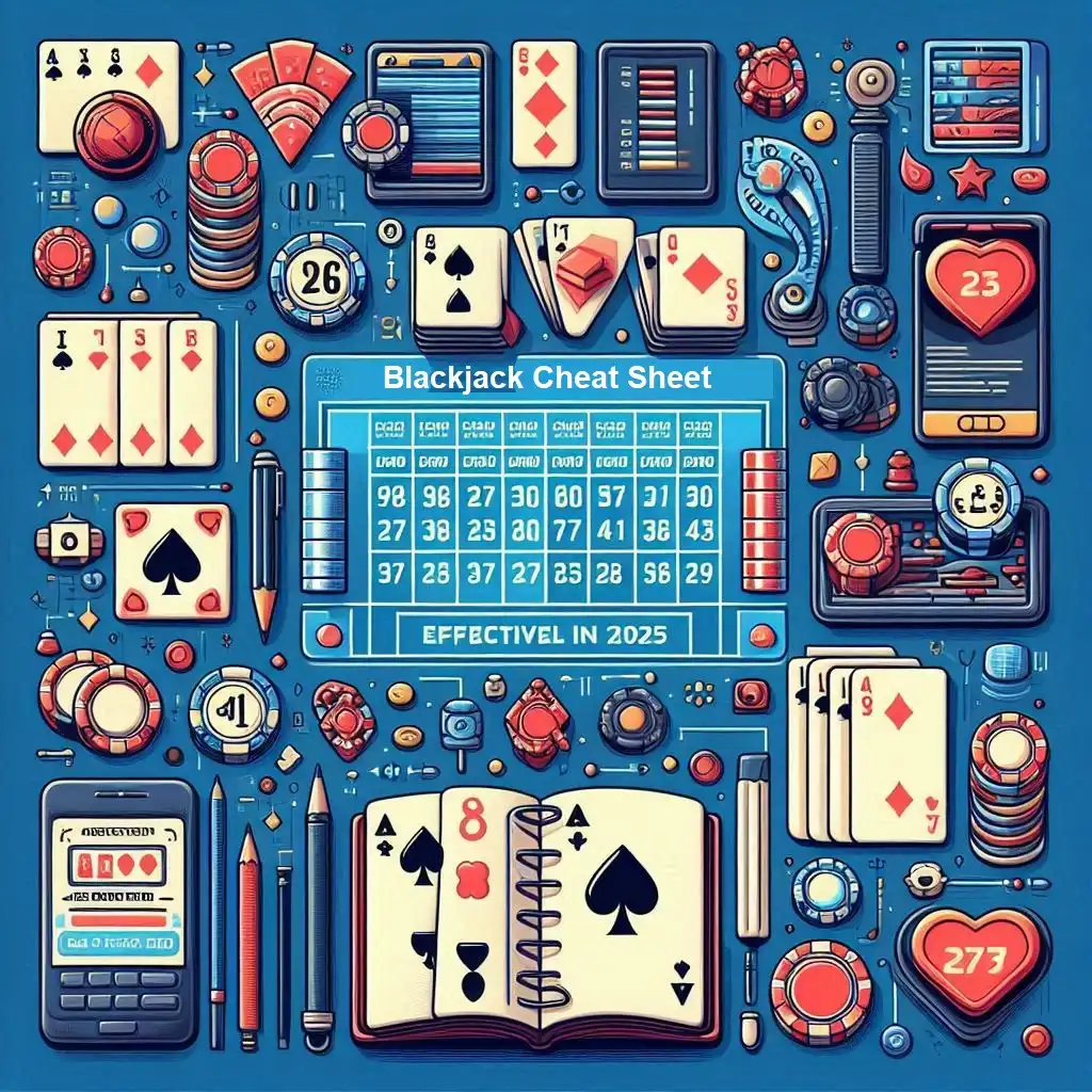 blackjack cheat sheet