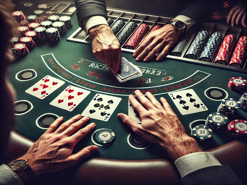 Card Counters Vs. A Reverse Martingale Gambler