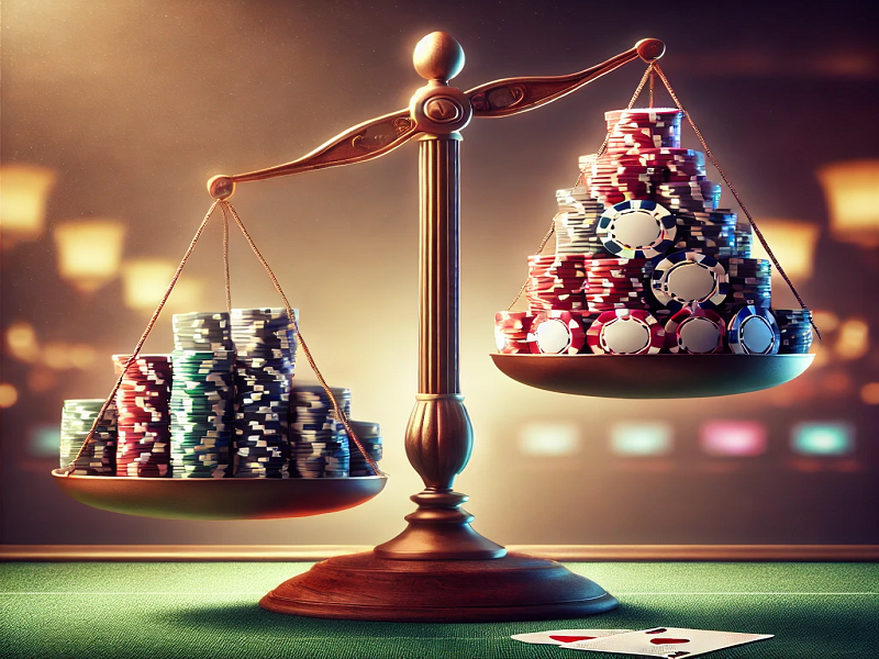 Card Counters Vs. A Reverse Martingale Gambler